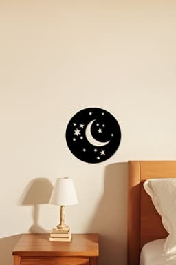 Moon Wall Art, Wall Decor, Home Decor 3d model