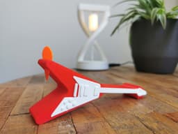 Guitar Pick Holders - Small Guitars easy print 3d model