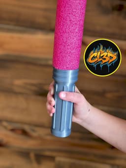 Saber Pool Noodle Sword 3d model