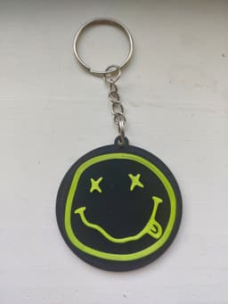Nirvana keychains 3d model
