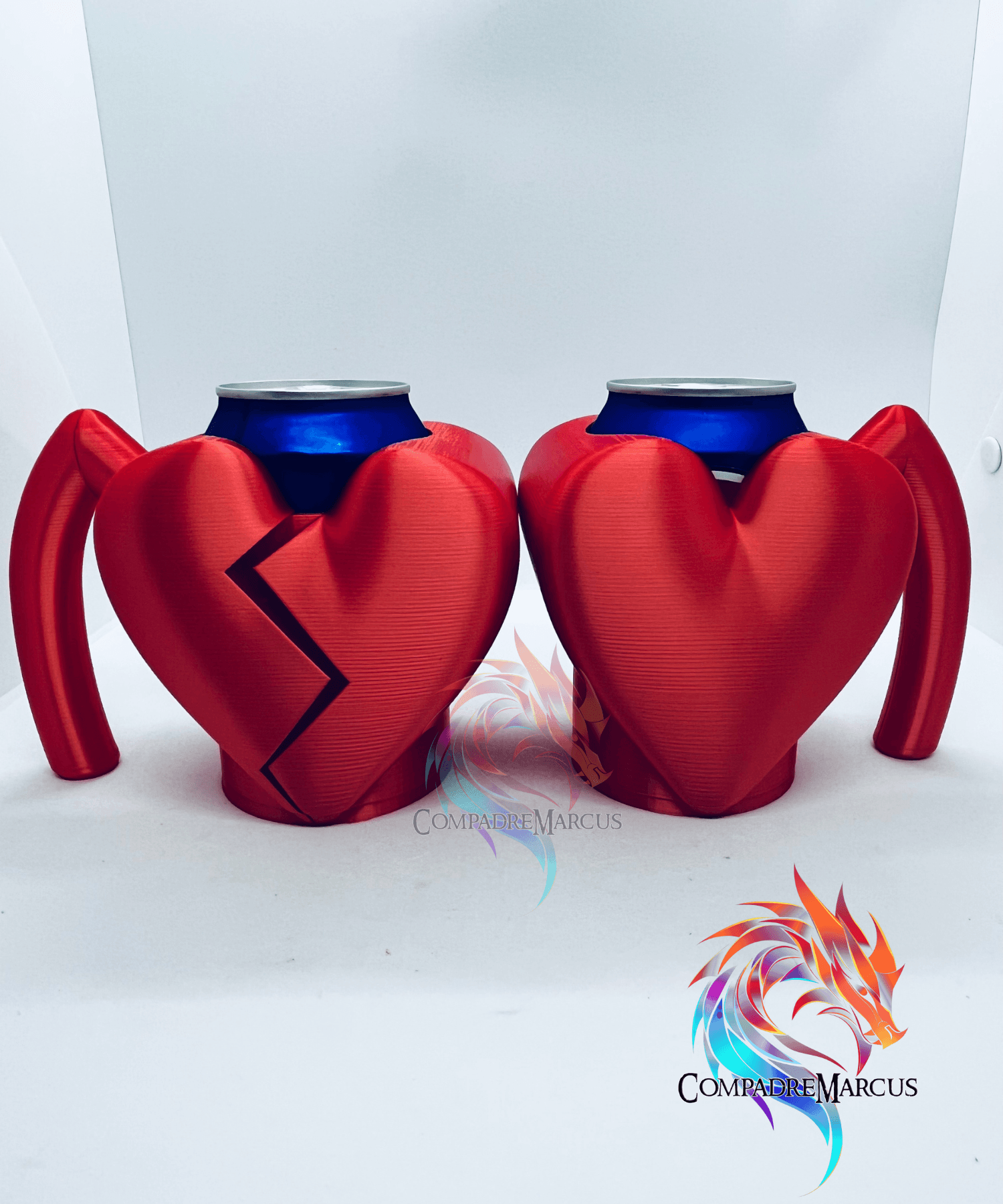 Love & Heartbreak Potion Soda can jug set of 2 / no supports / 3mf included 3d model
