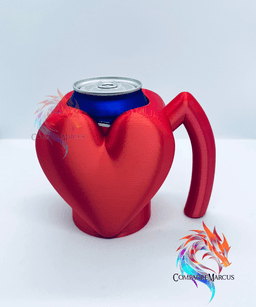 Love & Heartbreak Potion Soda can jug set of 2 / no supports / 3mf included 3d model
