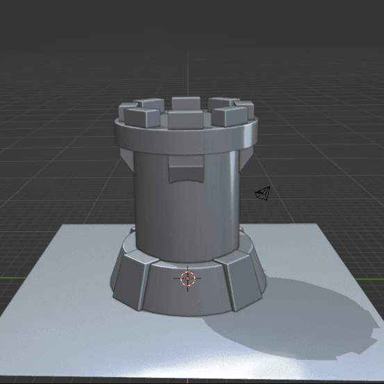 Torre Medieval 3d model