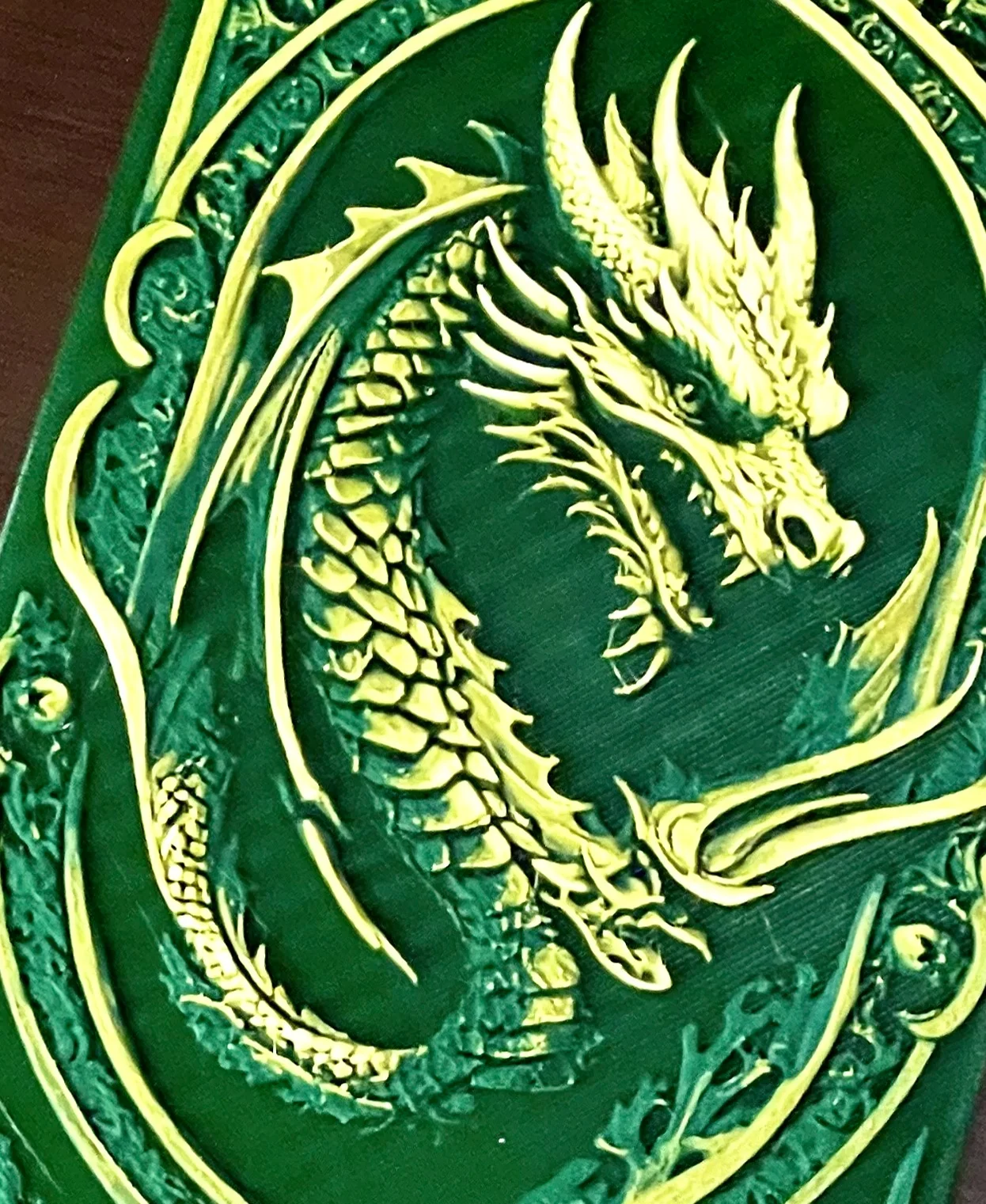 Dragon HueForge Art 3d model