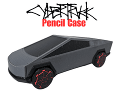 CYBERTRUCK PENCIL CASE 3d model