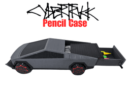 CYBERTRUCK PENCIL CASE 3d model