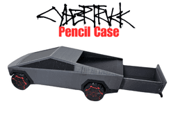 CYBERTRUCK PENCIL CASE 3d model