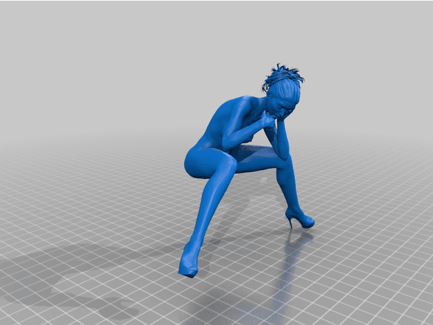 sexy lady,s adult 18s only 3d model