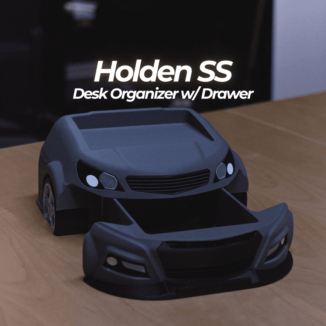 Holden SS - Modular Desk Organizer WITH DRAWER 3d model