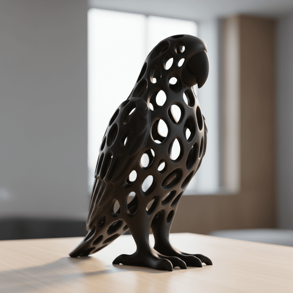 Parametric Animal Sculpture STL 3d model