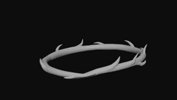 Cartethyia Spiked Anklet 3d model