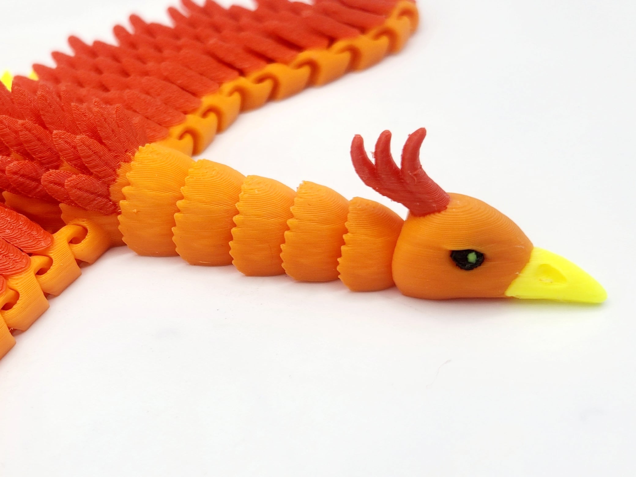 FLEXI PHOENIX & PEACOCK 3d model