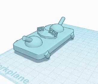 Beacon of Doom - Crystal Anti_Air Tank 3d model