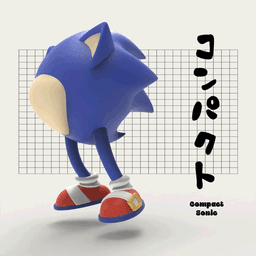 COMPACT: Sonic 3d model