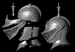 CARIAN KNIGHT HELMET life size – Elden Ring Fan Art 3d model