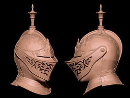 CARIAN KNIGHT HELMET life size – Elden Ring Fan Art 3d model