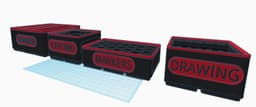ARTFINITY Art Supply Storage based on GRIDFINITY 3d model