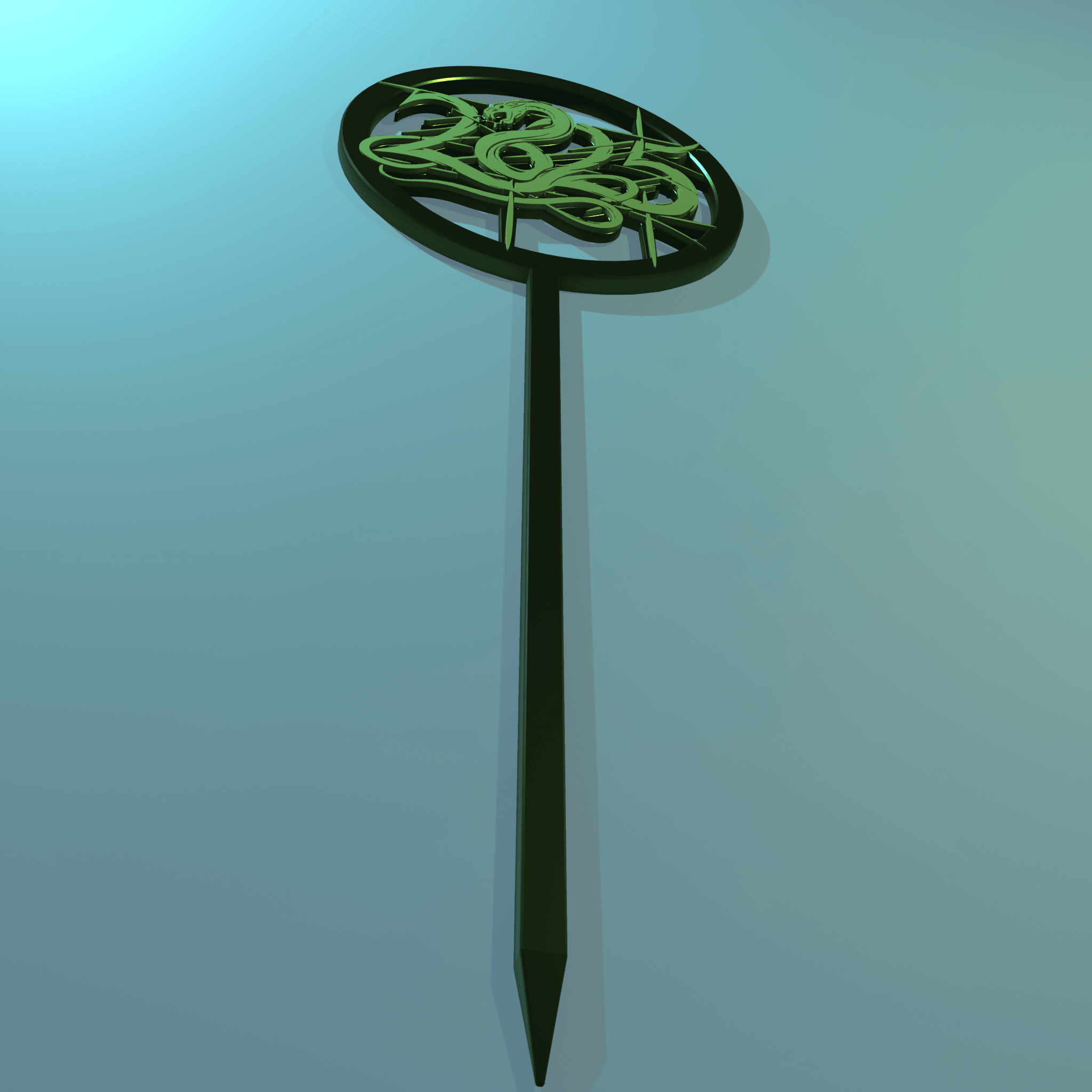 HAPPY NEW YEAR 2025 CAKE TOPPER 3d model