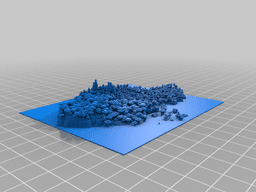 Minecraft Yin Yang Island II 3d model