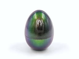 Locking Egg with Key - Great for Easter Egg Hunts and Geocaching 3d model