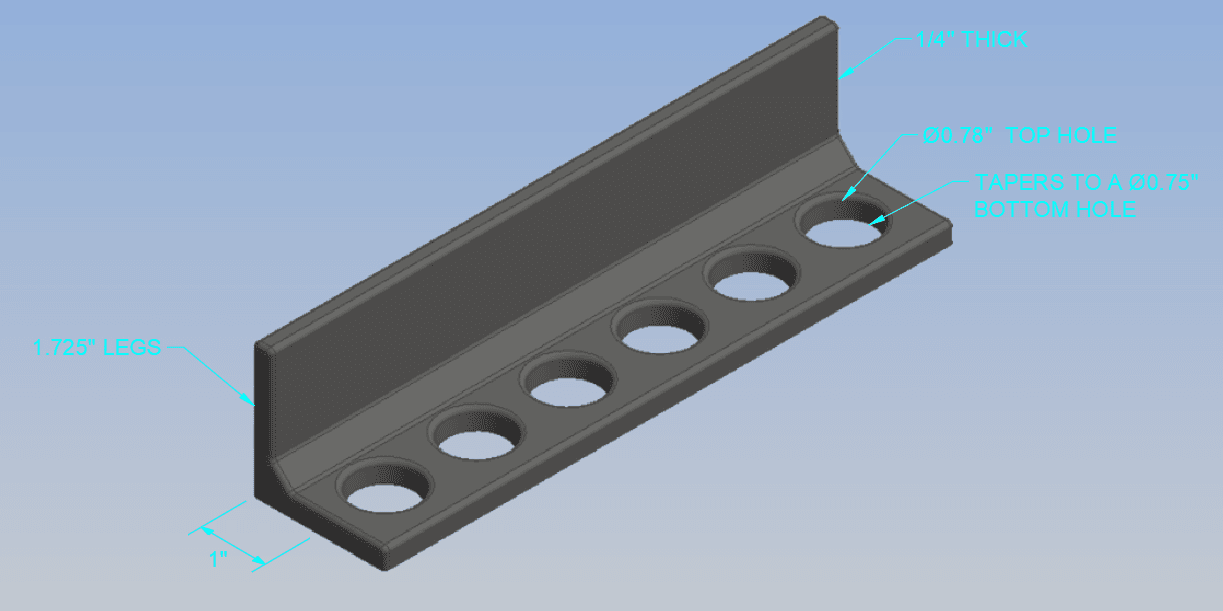 Tool Storage Rack 3d model