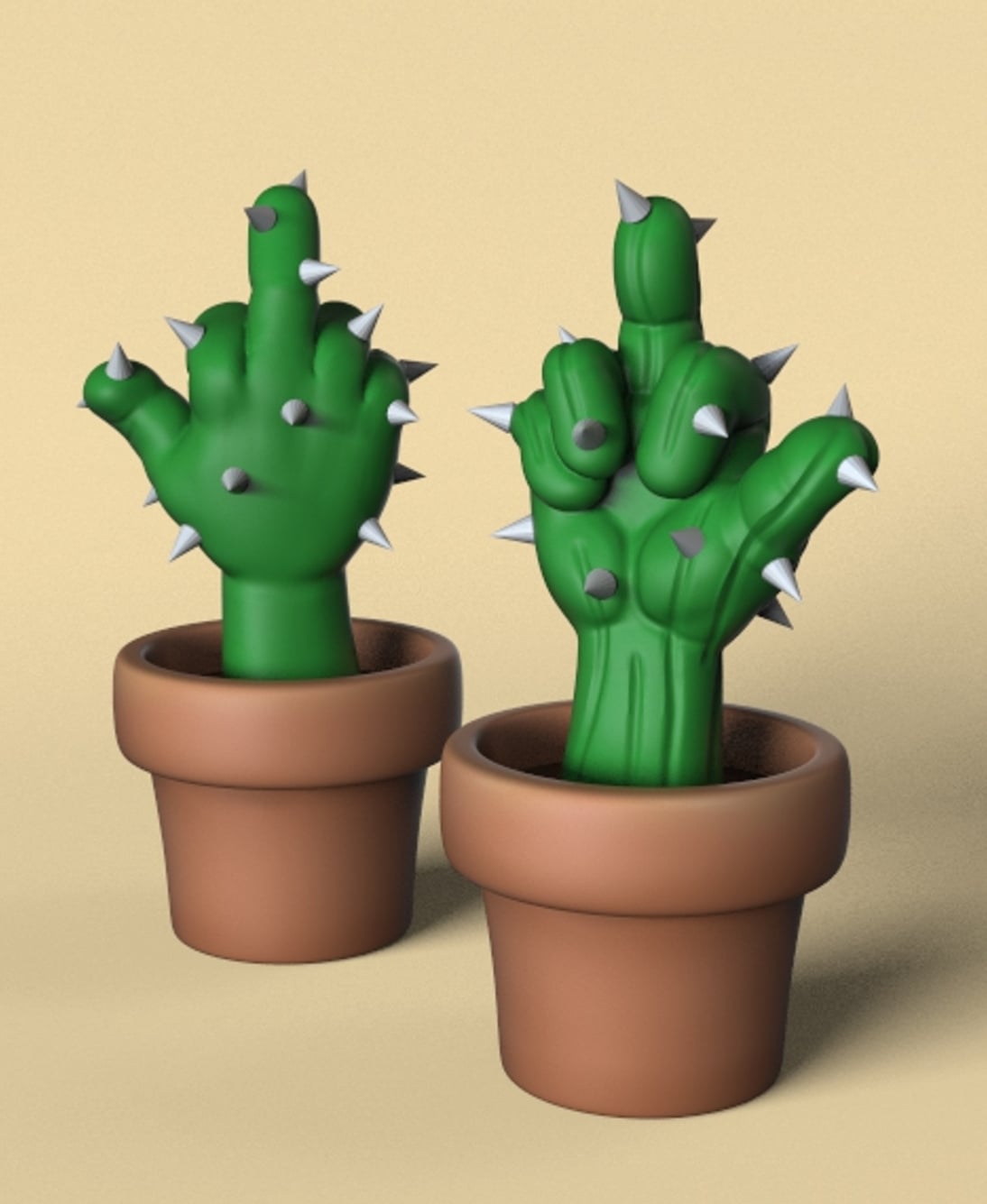 The Unfiltered Cactus 3d model