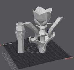 STL FILES | Genshin Impact Symphonist of Scents | Escoffier weapon for cosplay and prop use 3d model