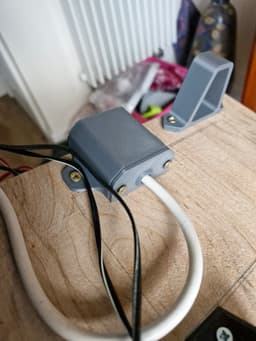 IEC Mains Connection Mount - Kettle Lead 3d model