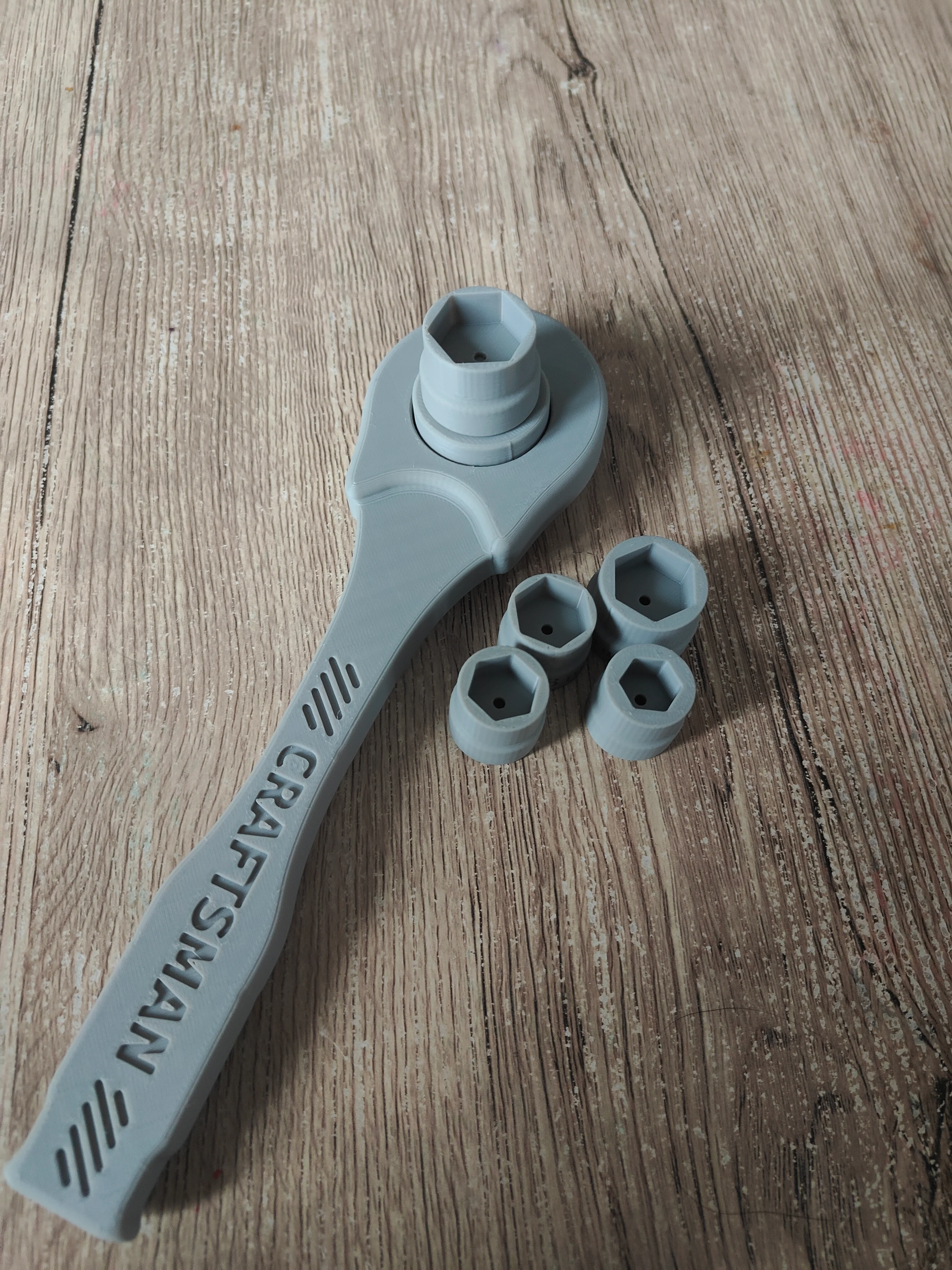 Toy Ratchet/Socket Wrench 3d model