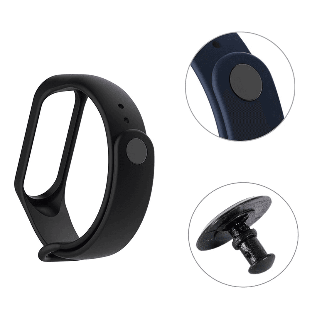 Button for mi band 3, 4, 5, 6 3d model