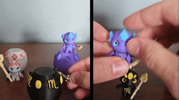 Sagittarius Flexi Imp - Zodiac Imp Collection Part 1 – Keychain & Straw Buddy, No Supports 3D Print 3d model