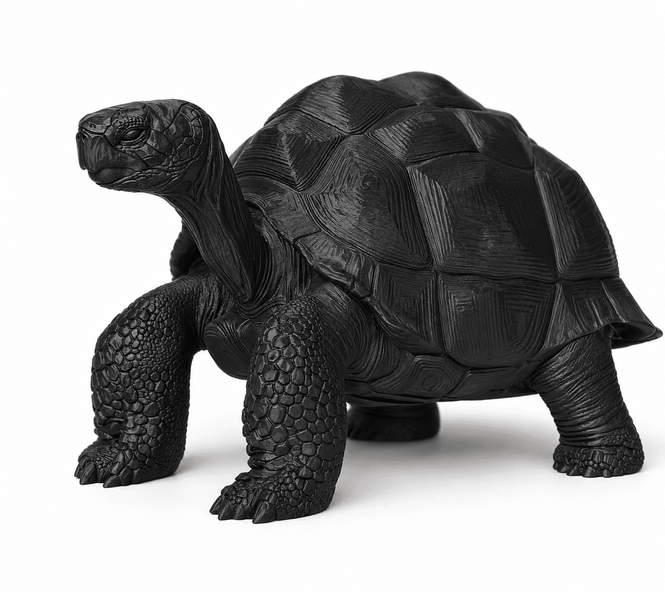 Epic Giant Turtle Sculptural Tabletop Miniature 3d model