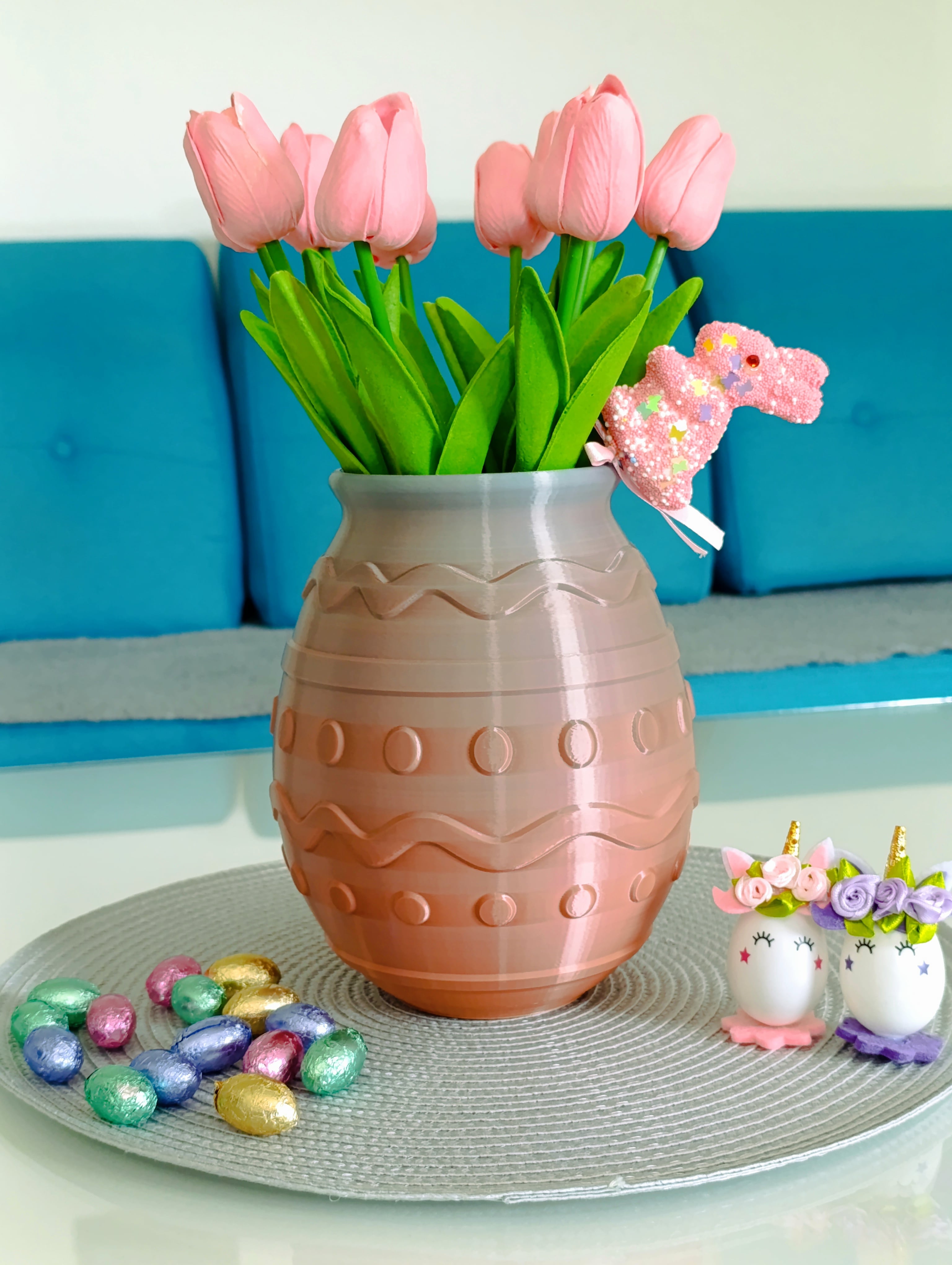 Easter Egg Vase 3d model