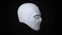 Mr. Knight Moonkinght Helmet 3d model