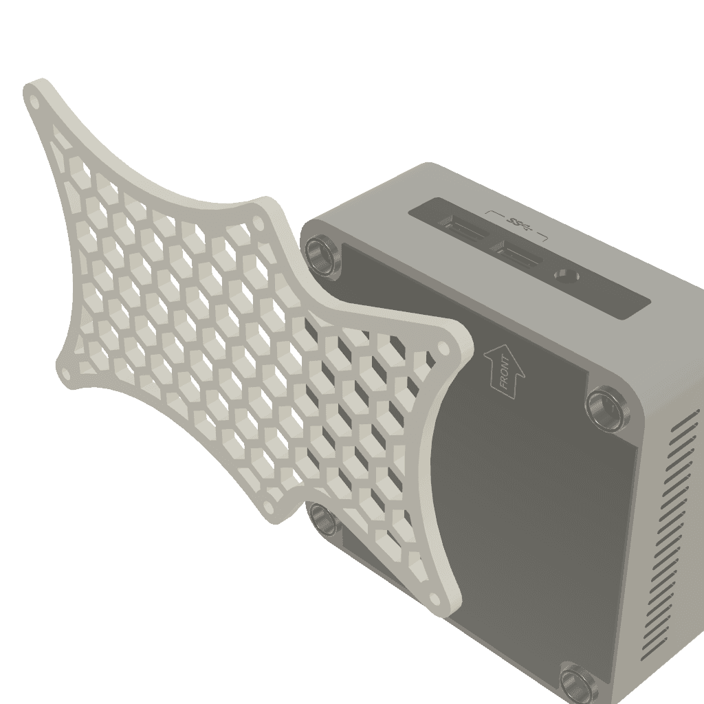 Intel NUC VESA Adapter 3d model