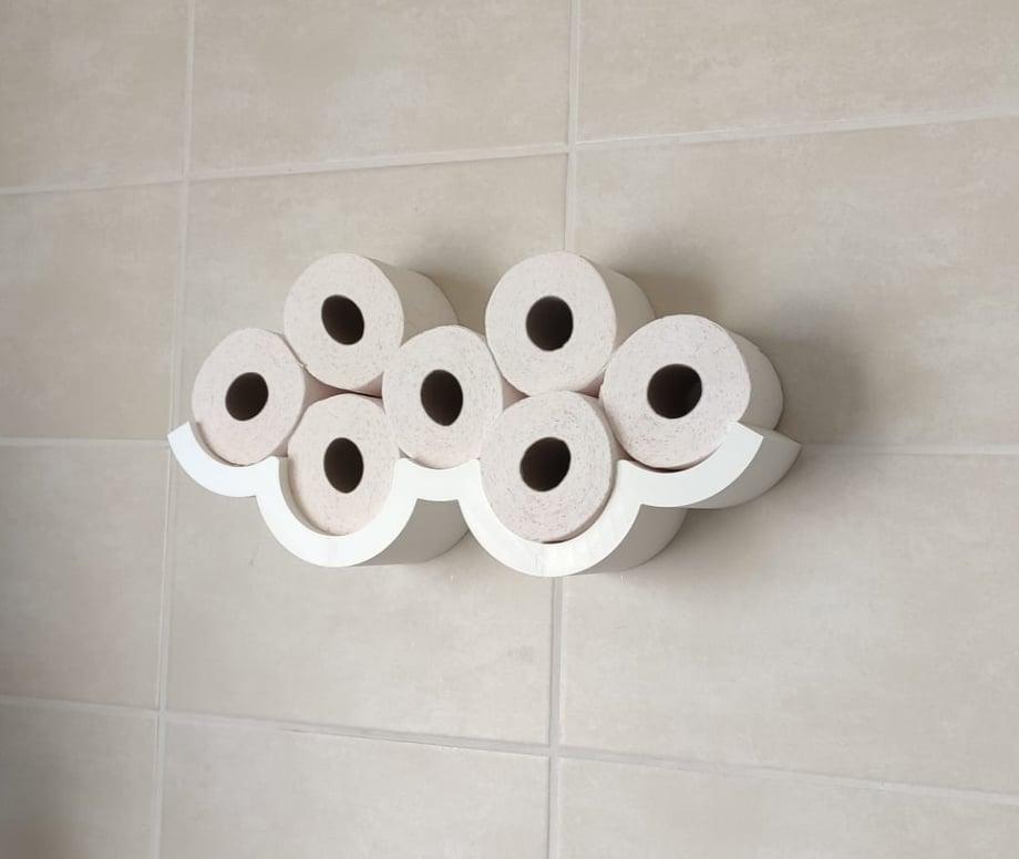 Toilet Paper Cloud Storage 3d model