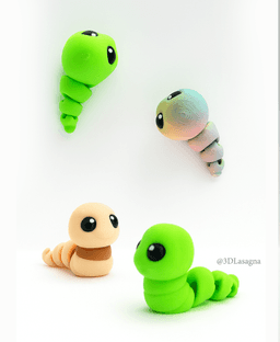 3DL Worm 3d model