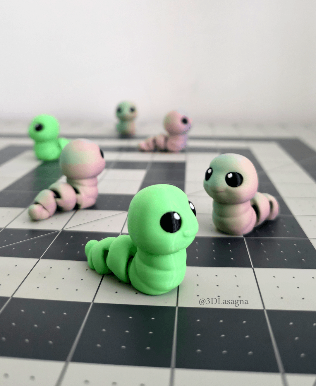 3DL Worm 3d model
