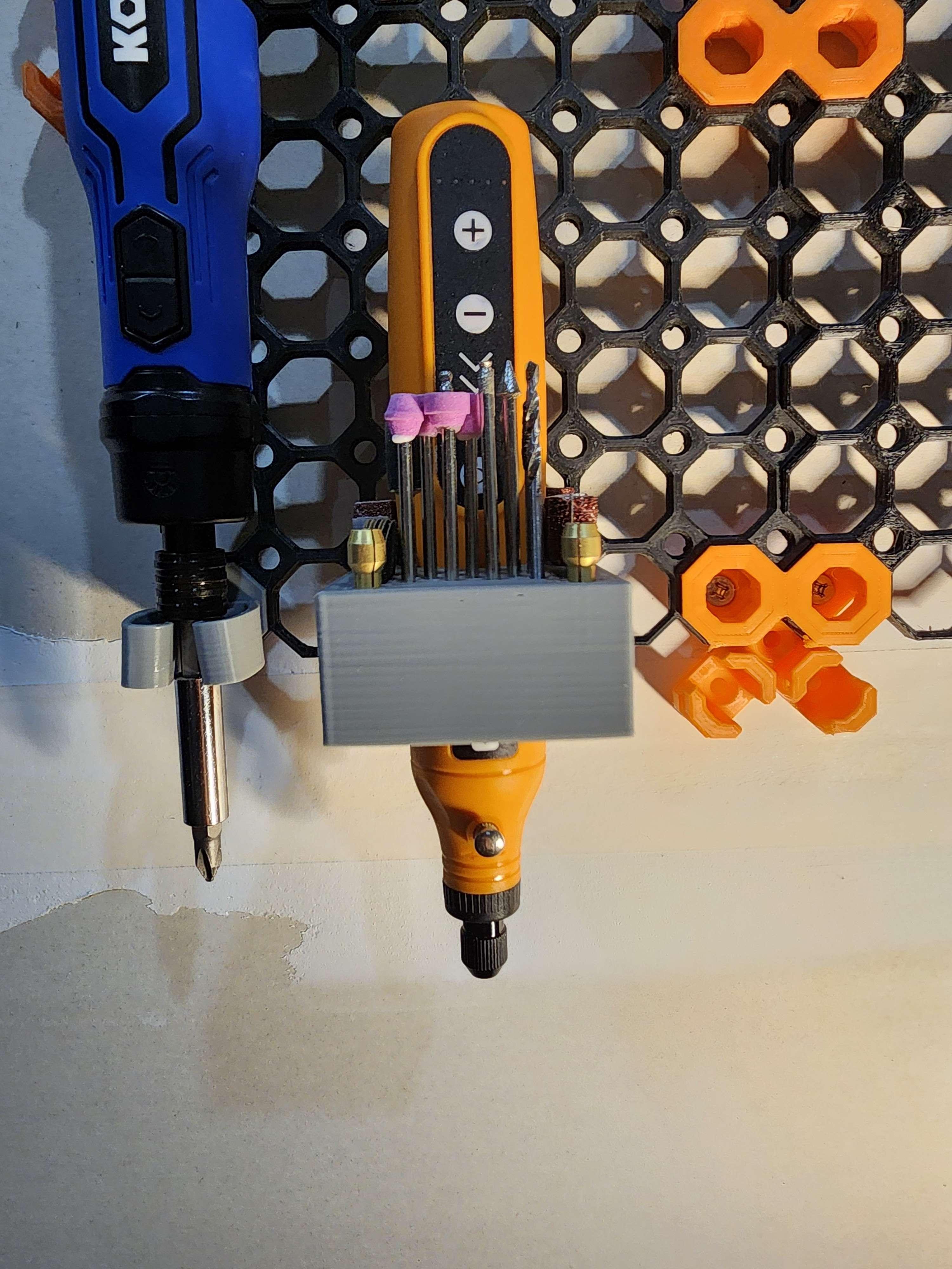 Multiboard - Hardell Rotary Tool Holder v2 3d model