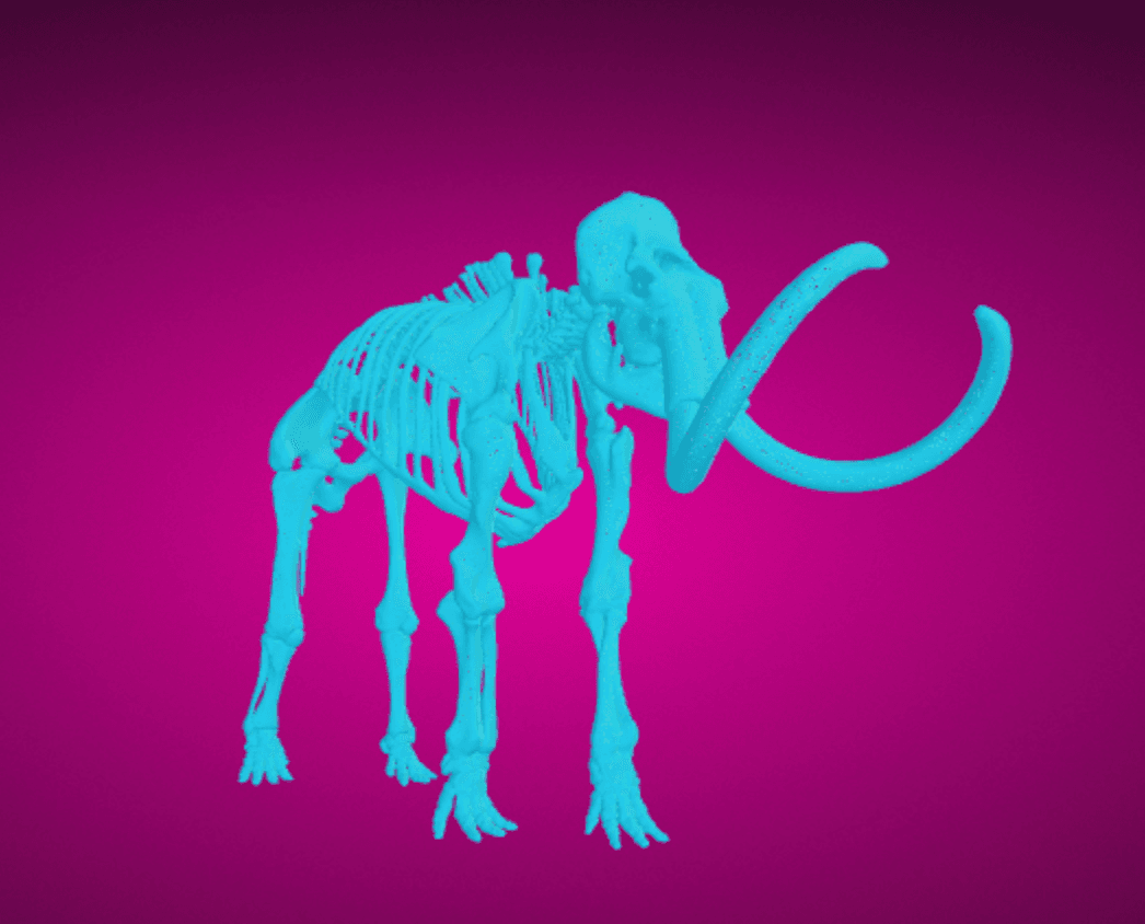 Wooly Mammoth.obj from 3DSi 3d model