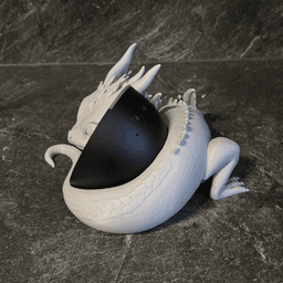 Lying Baby Dragon - suitable for Alexa Echo Pop 3d model