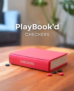 Playbook'd - Checkers 3d model