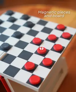 Playbook'd - Checkers 3d model