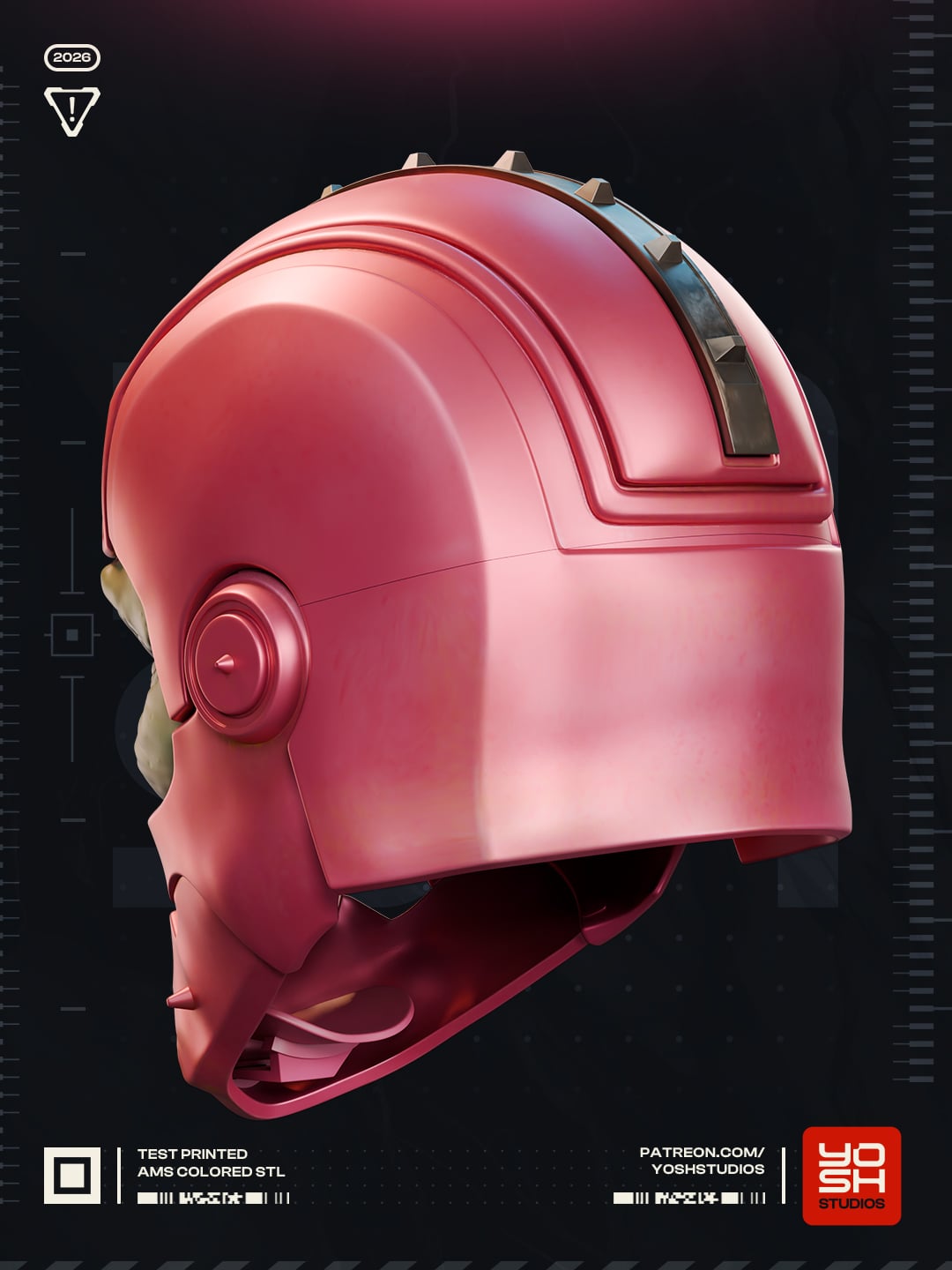 Jaw Mask 3D Printer STL File 3d model