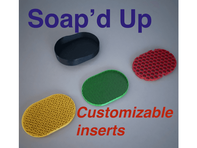 Soap'd Up - Bar Soap Holder 3d model
