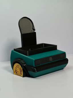 Classic Jetta Inspired Desk Organizer 3d model