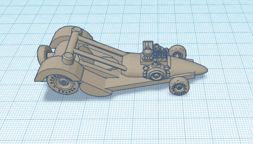 Haunted Raceway 3d model