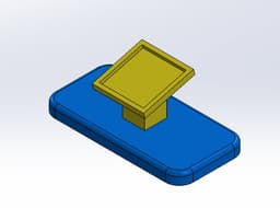 Lego TIE Wall Mount 75211/75348 3d model