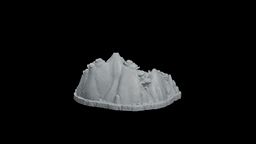 Machu Picchu Terrace Shrine STL - Printable Landmark Desk Miniature 3d model