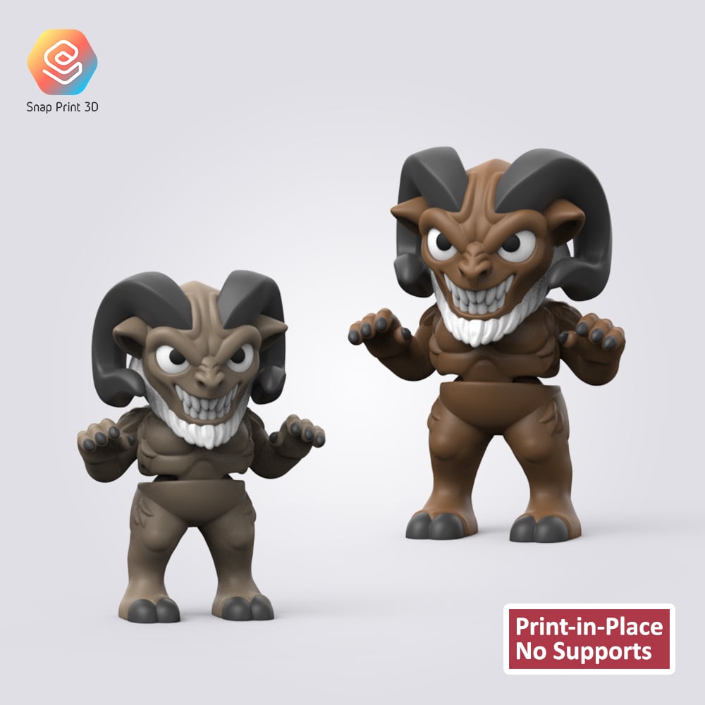 Flexi Krampus 3d model